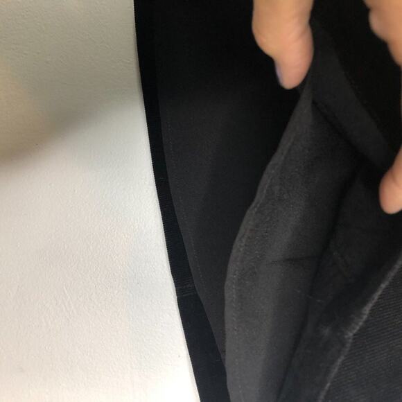 Lord Taylor Design Lab Corduroy Mini Skirt Black M - Picture 6 of 8